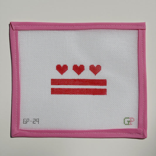 Hearts DC Flag