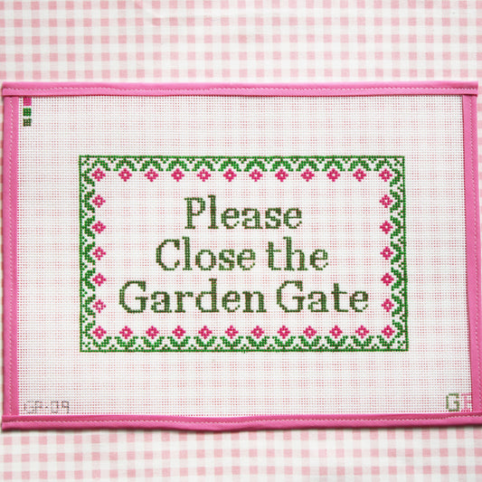 Please Close the Garden Gate