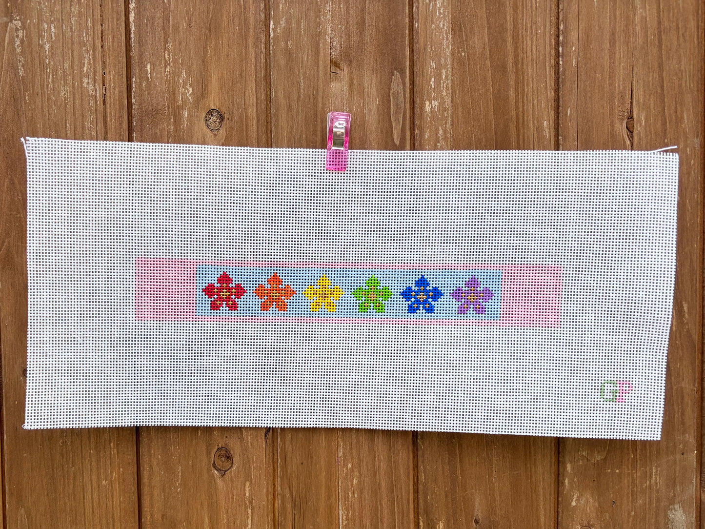 Pride Flowers Key Fob