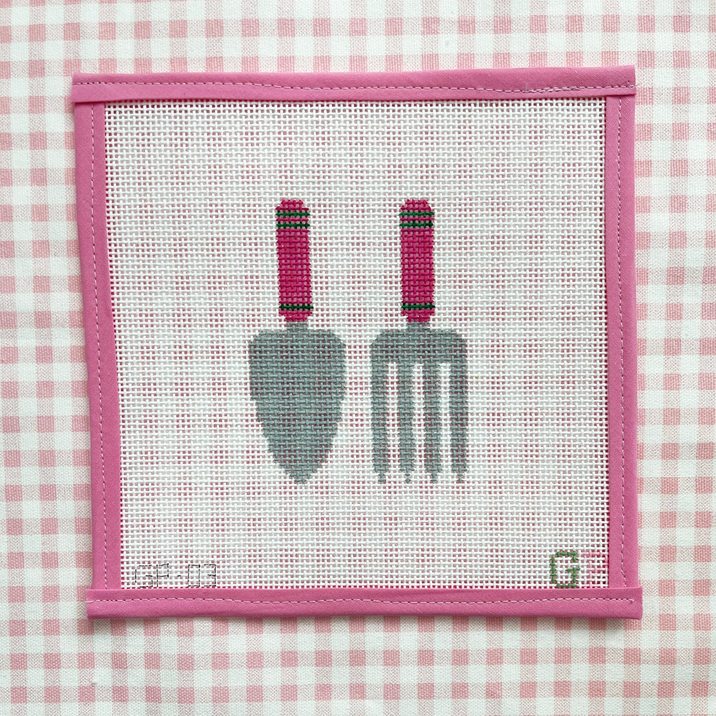 Garden Spade and Rake, Pink