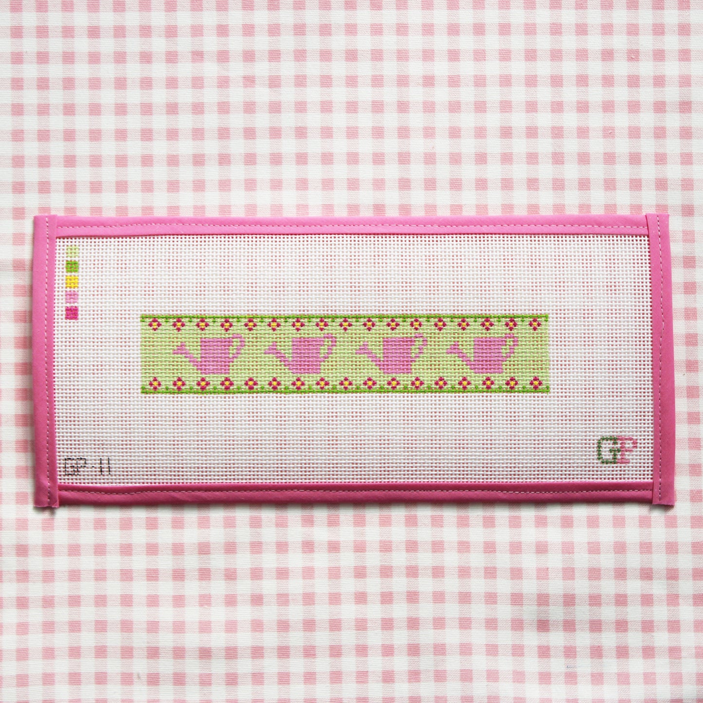 Watering Can Key Fob, Pink